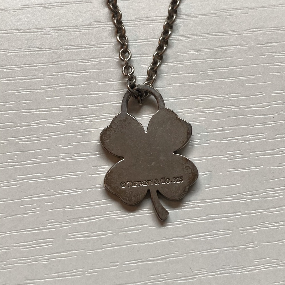 Tiffany & Co. shamrock necklace